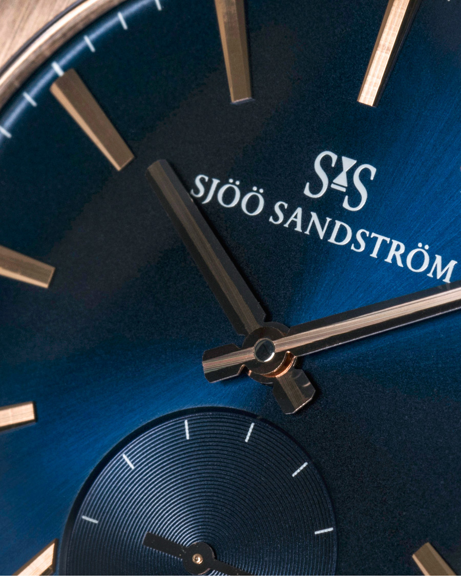 Herren | Sjöö Sandström Royal Capital AU-1740-2 Limited Edition Blue Alligator | Sjöö Sandström | Royal Capital AU-1740-2 Limited Edition Blue Alligator