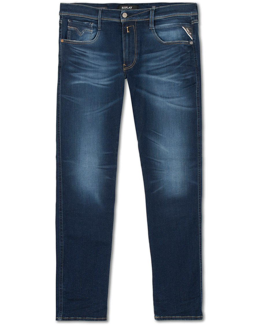 Herren | Jeans | Replay | Hyperflex Laserblast Edition Anbass Jeans Dark