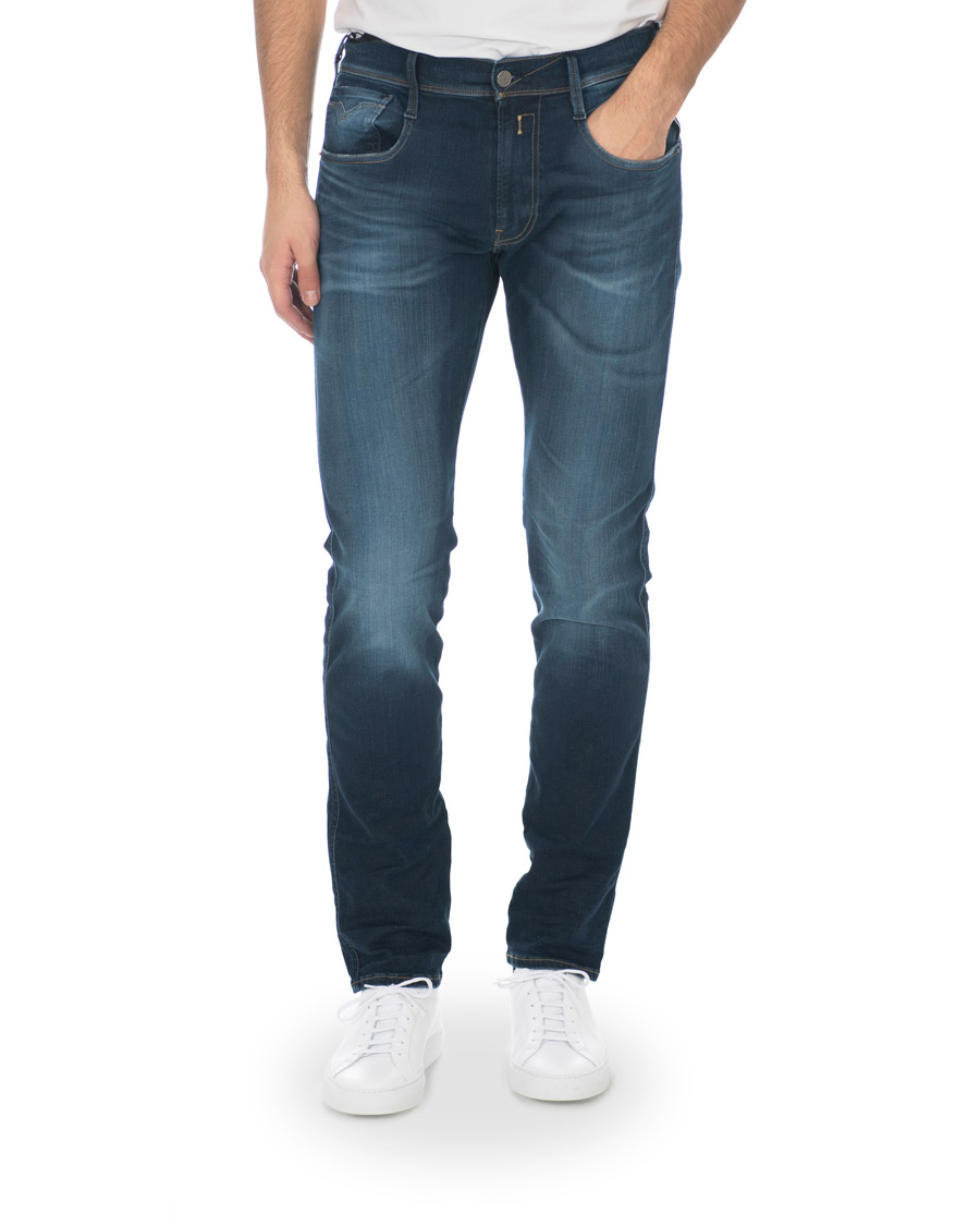 Herren | Jeans | Replay | Hyperflex Laserblast Edition Anbass Jeans Dark