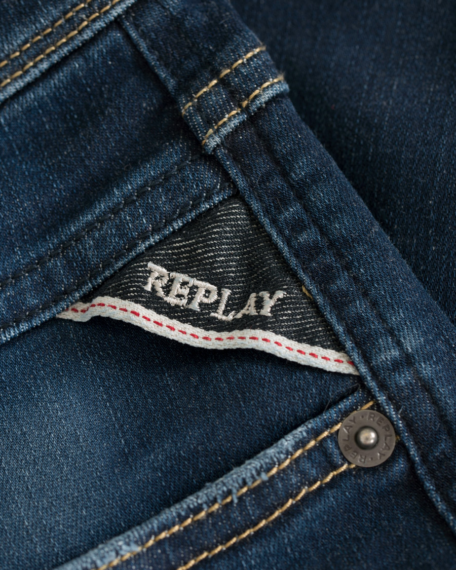 Herren | Jeans | Replay | Hyperflex Laserblast Edition Anbass Jeans Dark