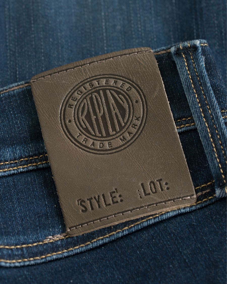 Herren | Jeans | Replay | Hyperflex Laserblast Edition Anbass Jeans Dark