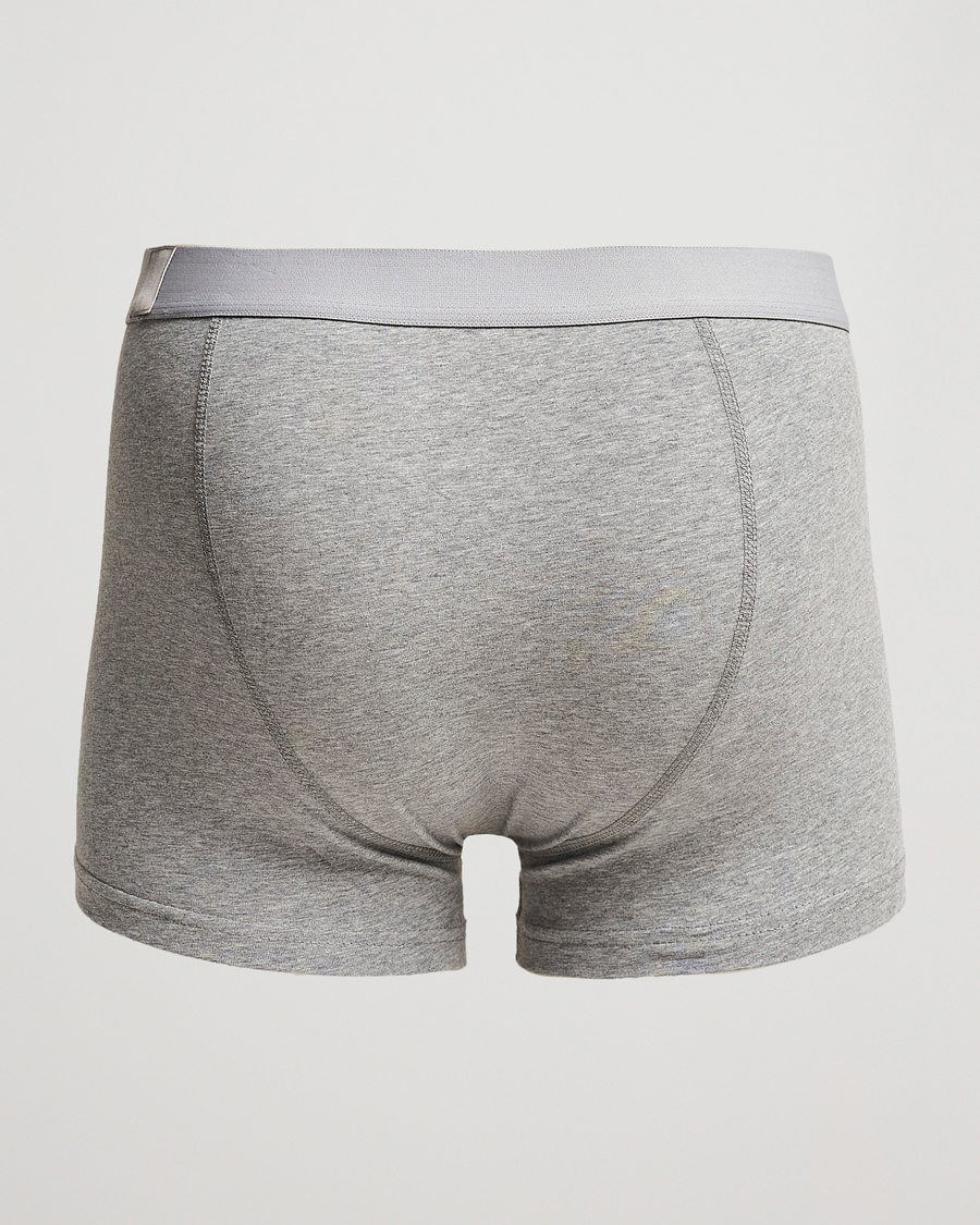 Herren | Bread & Boxers | Bread & Boxers | 3-Pack Boxer Brief Grey Melange