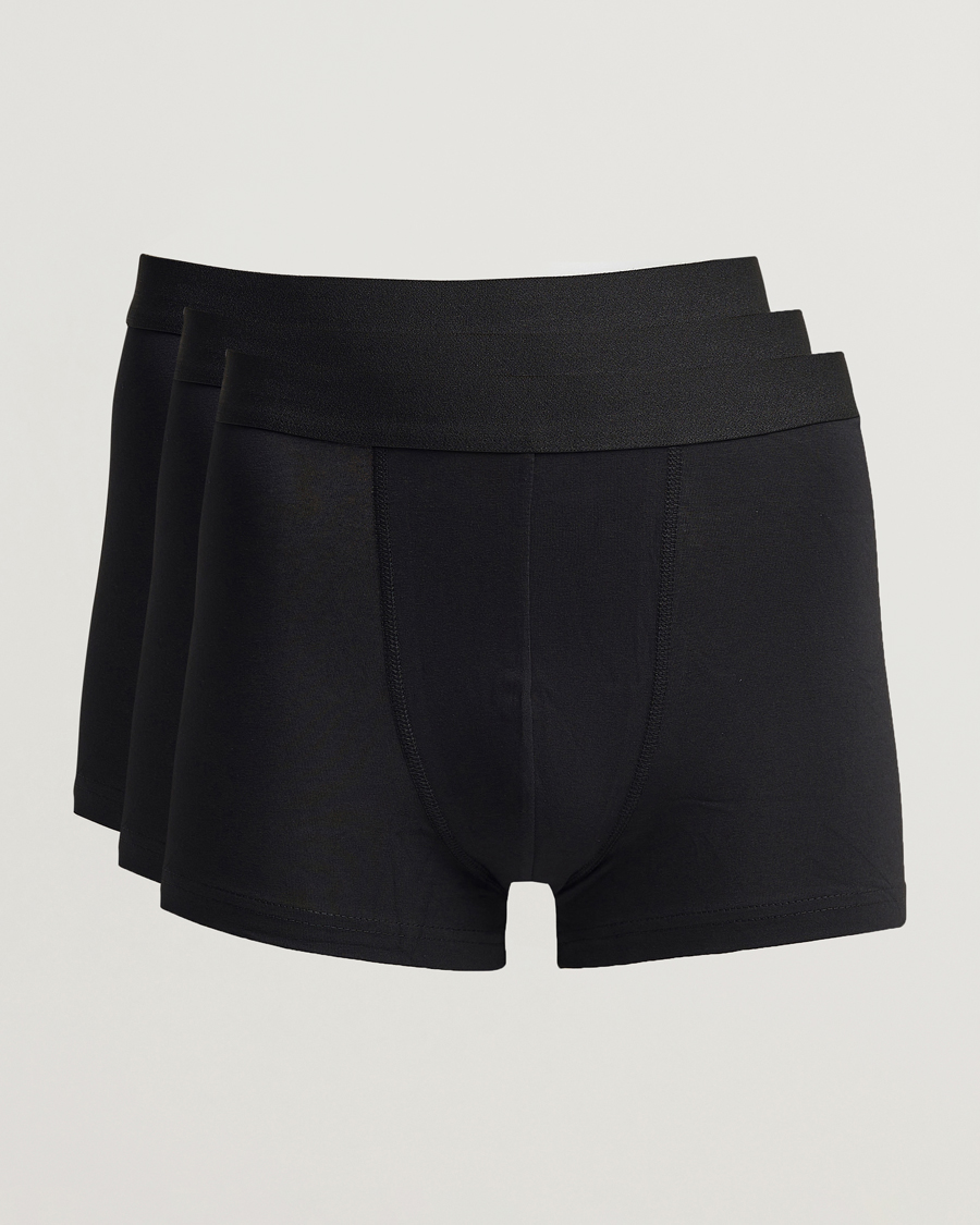 Herren | Unterwäsche | Bread & Boxers | 3-Pack Boxer Brief Black