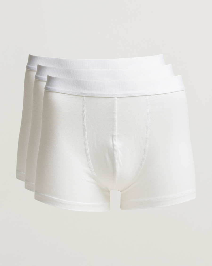Herren | Unterwäsche | Bread & Boxers | 3-Pack Boxer Brief White