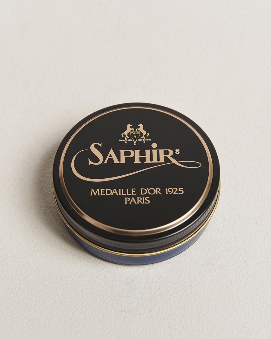 Herren | Schuhpflege | Saphir Medaille d'Or | Pate De Lux 50 ml Navy Blue