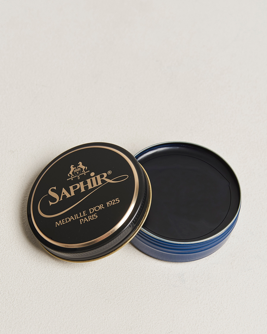 Herren | Schuhpflege | Saphir Medaille d'Or | Pate De Lux 50 ml Navy Blue