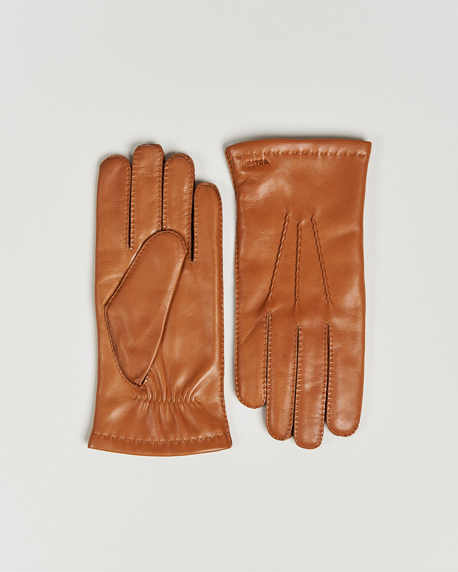 Herren | Handschuhe | Hestra | Edward Wool Lined Glove Cognac