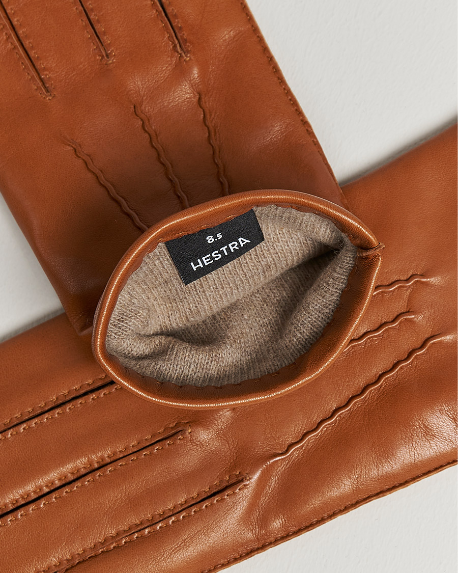 Herren | Handschuhe | Hestra | Edward Wool Lined Glove Cognac