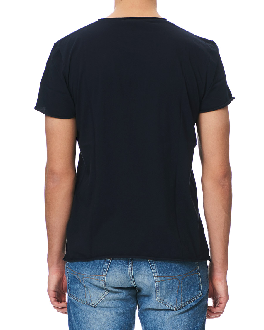 Herren | T-Shirts | Filippa K | Roll Neck Tee Navy