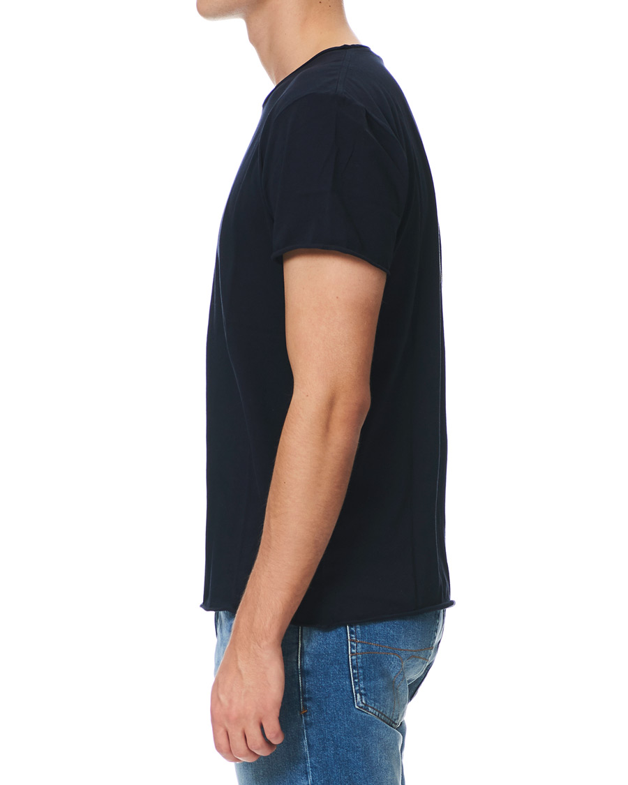 Herren | T-Shirts | Filippa K | Roll Neck Tee Navy
