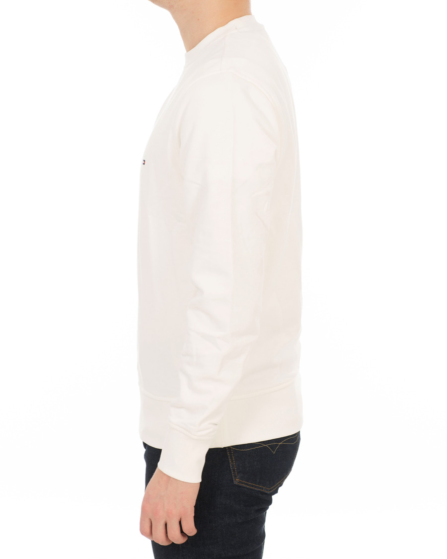 Herren | Pullover | Tommy Hilfiger | Crew Neck Sweatshirt Whisper White