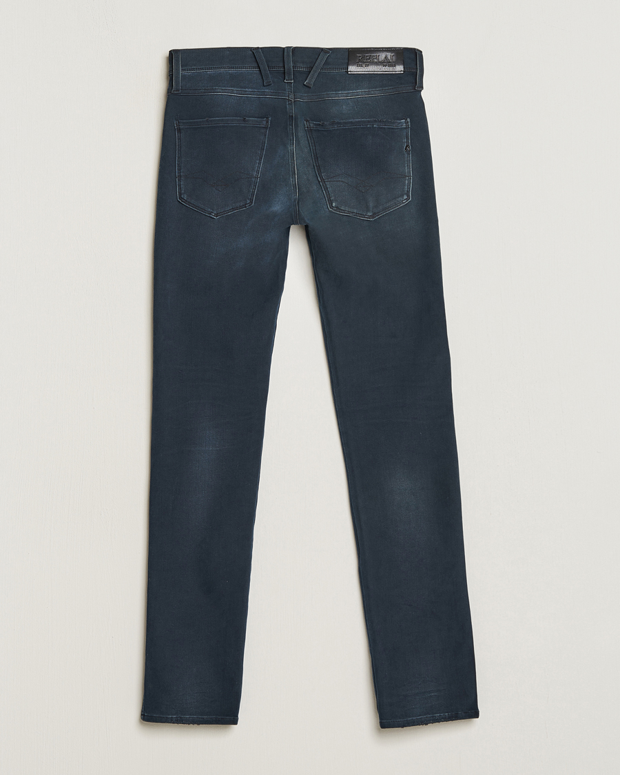 Herren | Jeans | Replay | M914 Anbass Hyperflex + Jeans Blue/Black