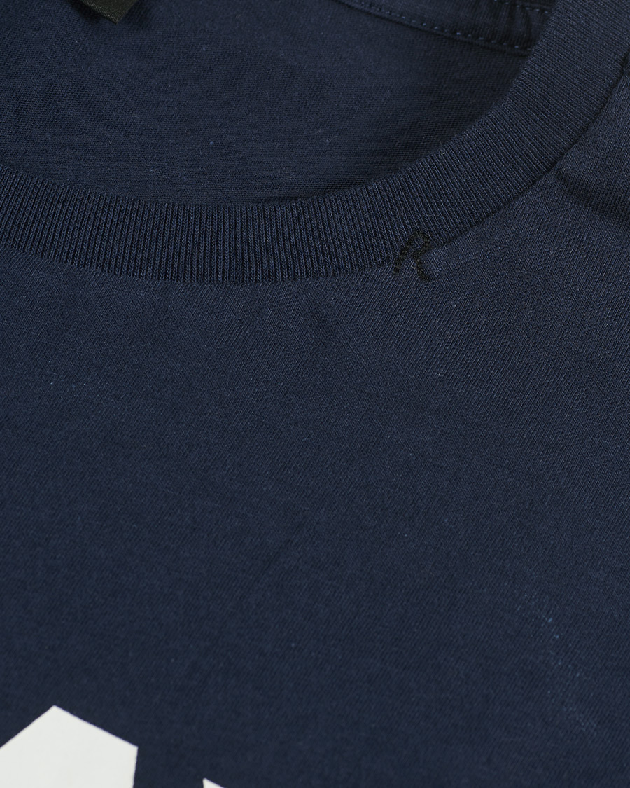 Herren | T-Shirts | Replay | Crew Neck Logo Tee Navy