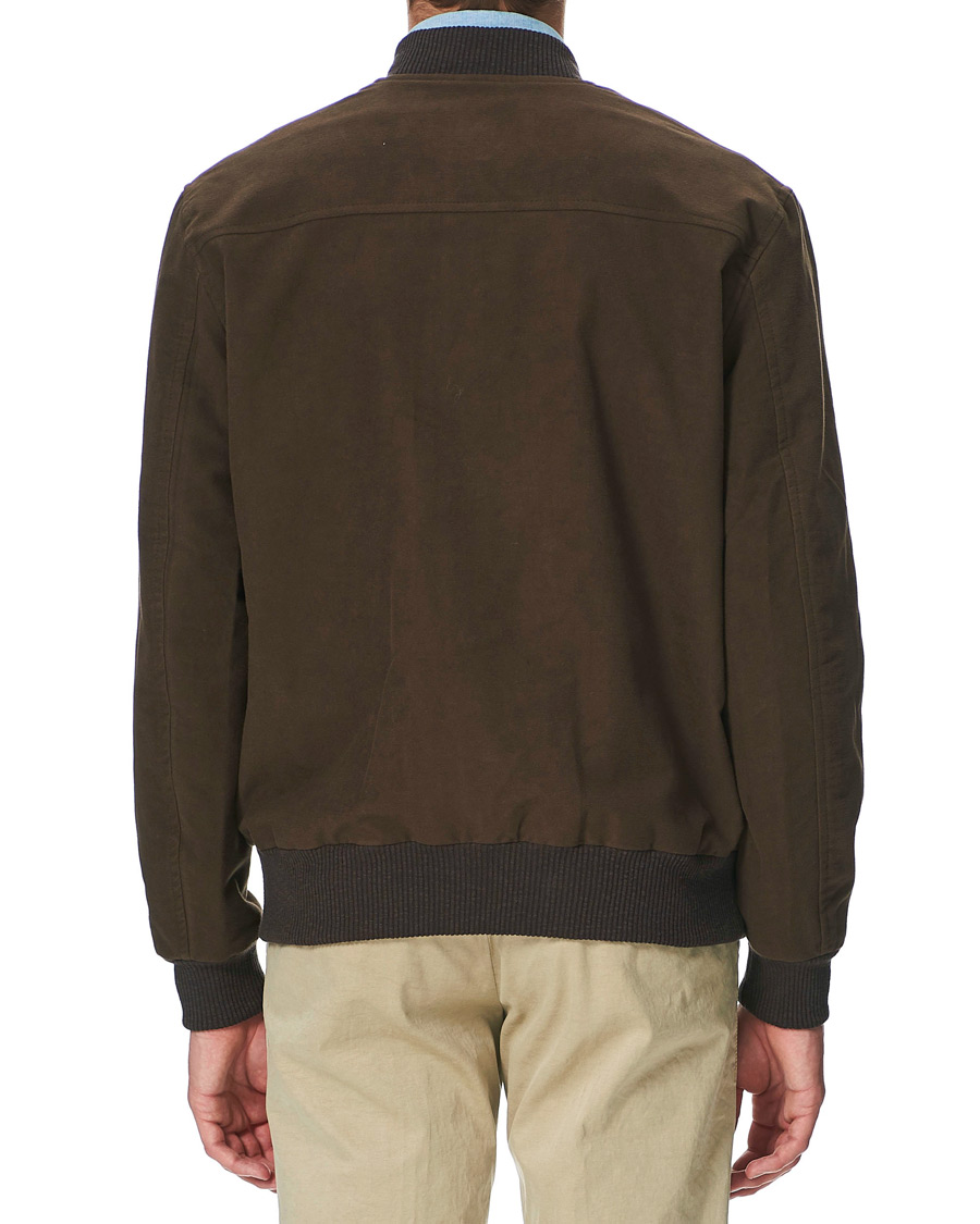 Herren | Jacken | Private White V.C. | Moleskin Bomber Jacket Brown