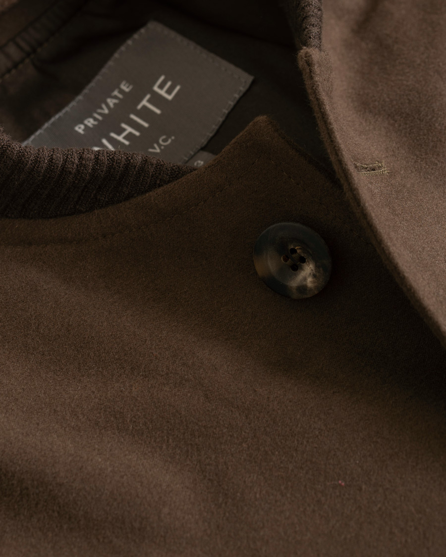Herren | Jacken | Private White V.C. | Moleskin Bomber Jacket Brown