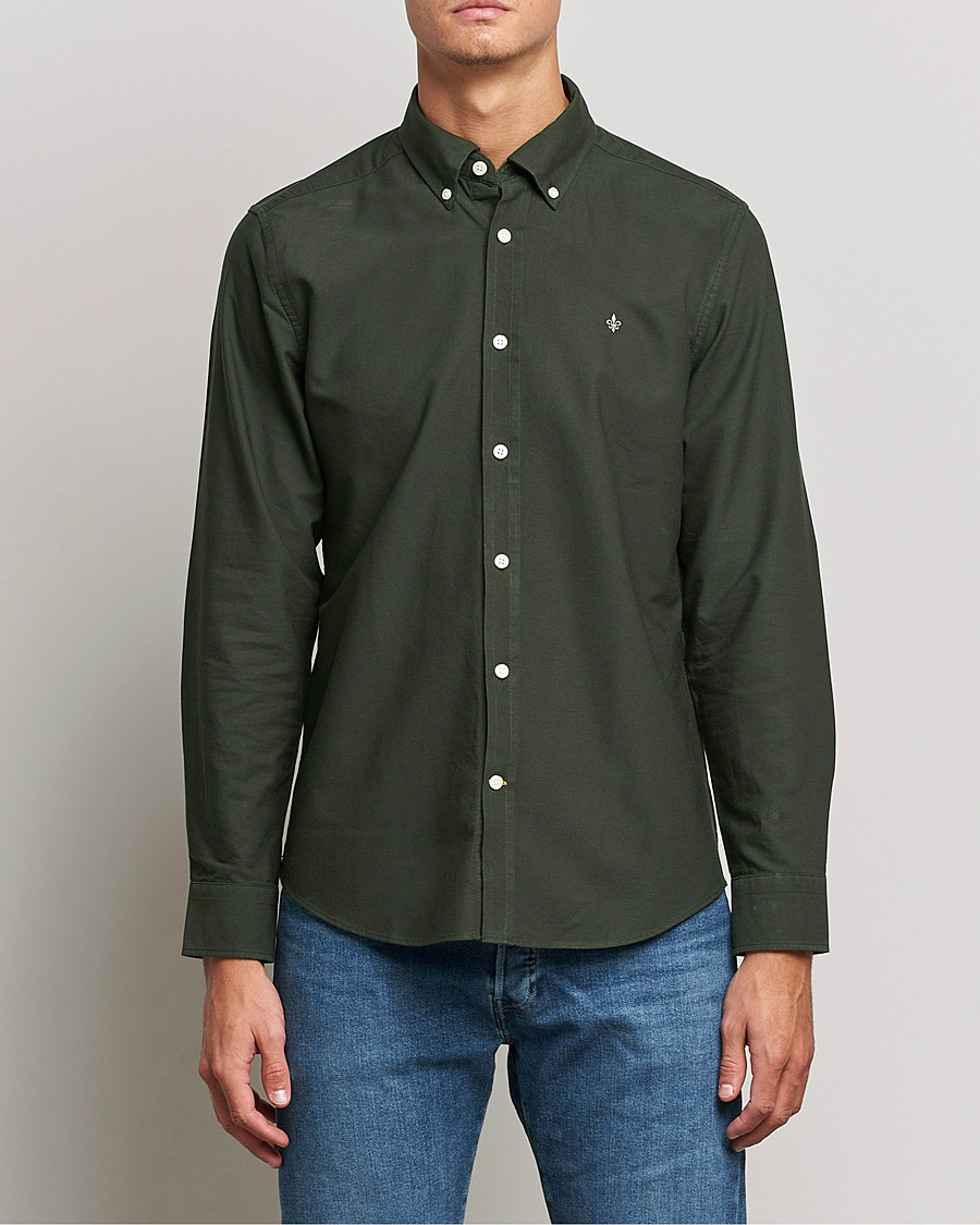 Herren | Hemden | Morris | Douglas Oxford Shirt Olive