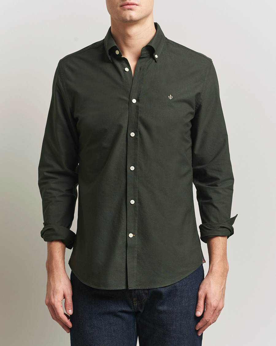 Herren | Hemden | Morris | Douglas Oxford Shirt Olive
