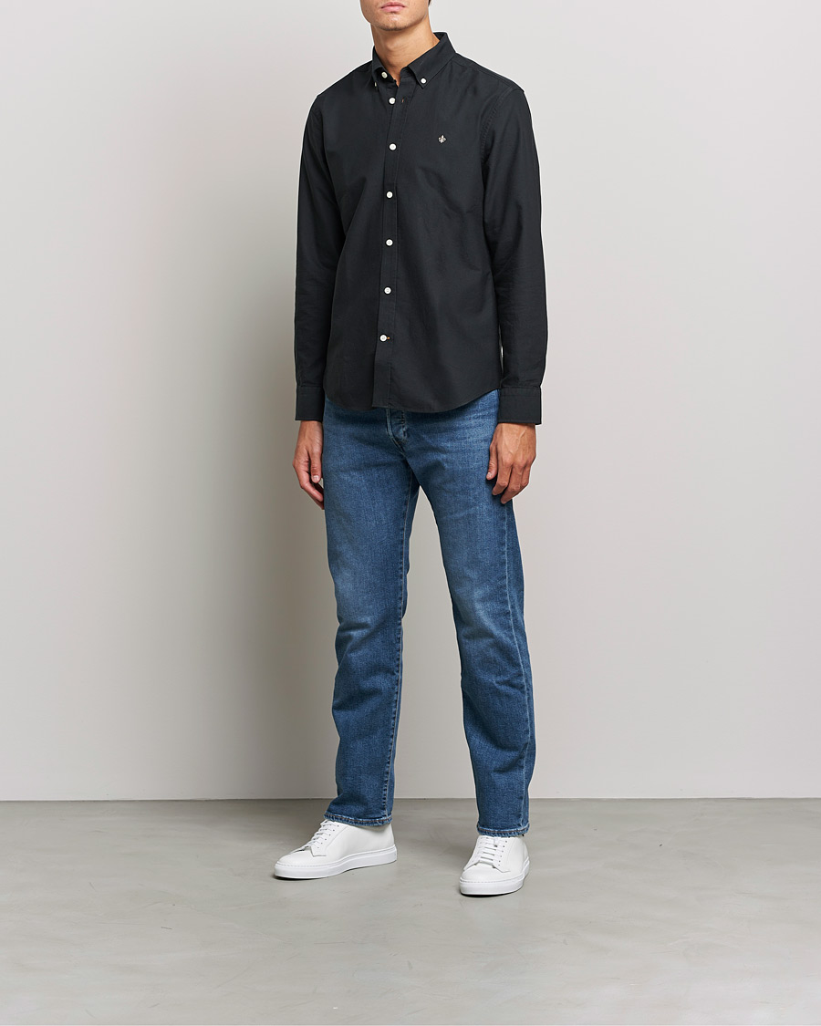 Herren | Hemden | Morris | Douglas Oxford Shirt Black