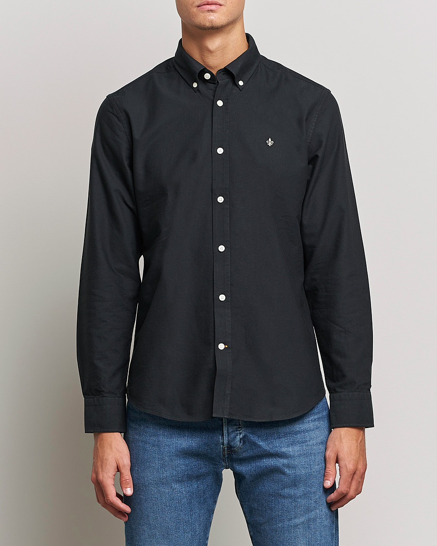 Herren | Preppy Authentic | Morris | Douglas Oxford Shirt Black