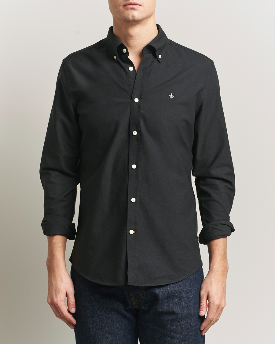 Herren | Hemden | Morris | Douglas Oxford Shirt Black