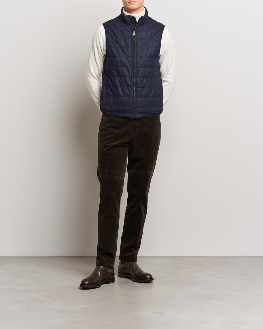 Herren | Hosen | Oscar Jacobson | Denz Corduroy Trousers Dark Brown