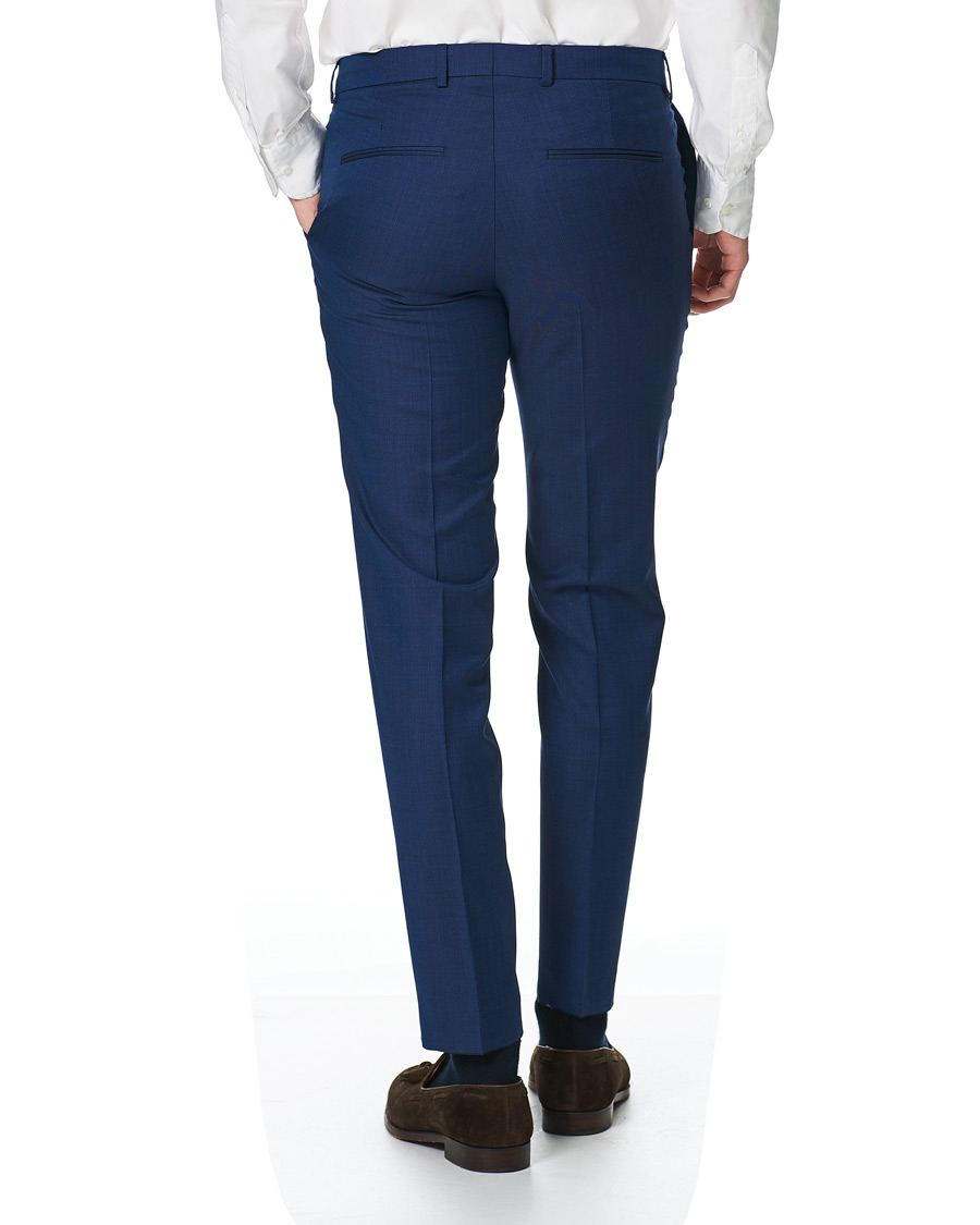 Herren | Hosen | Oscar Jacobson | Denz Wool Trousers Blue