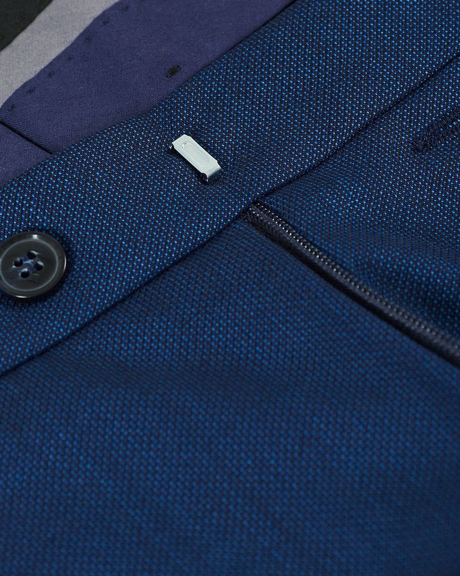 Herren | Hosen | Oscar Jacobson | Denz Wool Trousers Blue