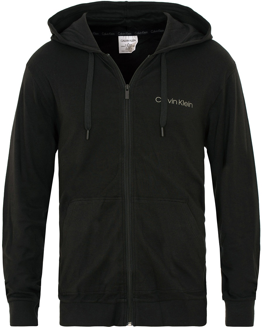 Herren | Pullover | Calvin Klein | Modal Full Zip Hoodie Black