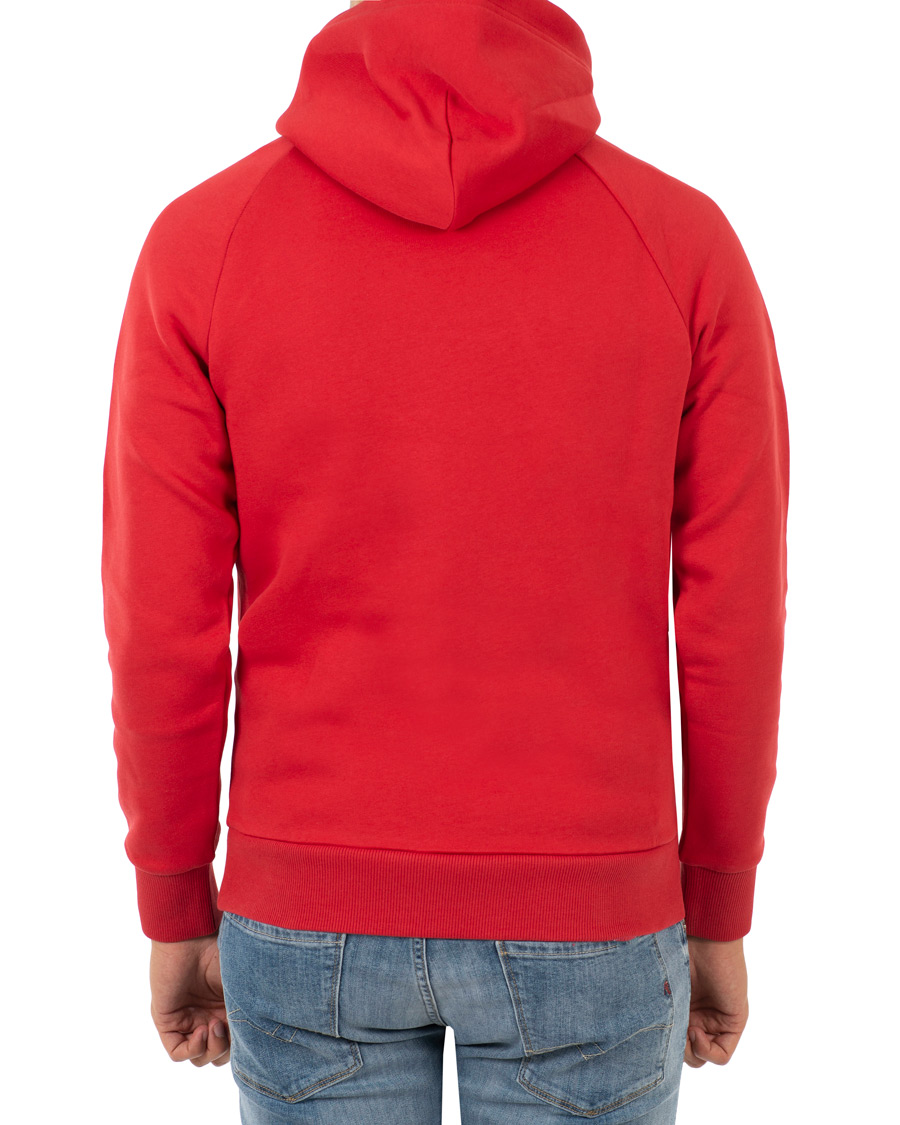 Herren | Pullover | Peak Performance | Logo Hoodie Red