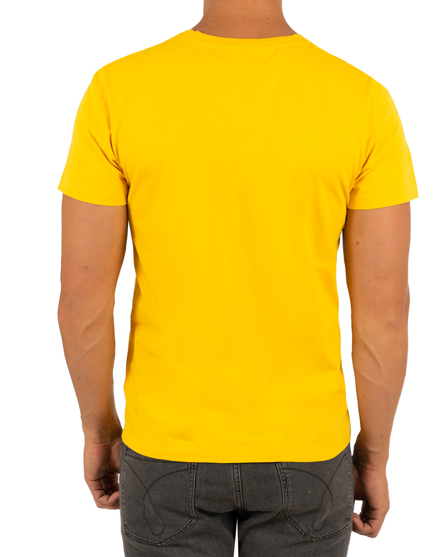 Herren | T-Shirts | Peak Performance | Logo Crew Neck Tee Dessert Yellow