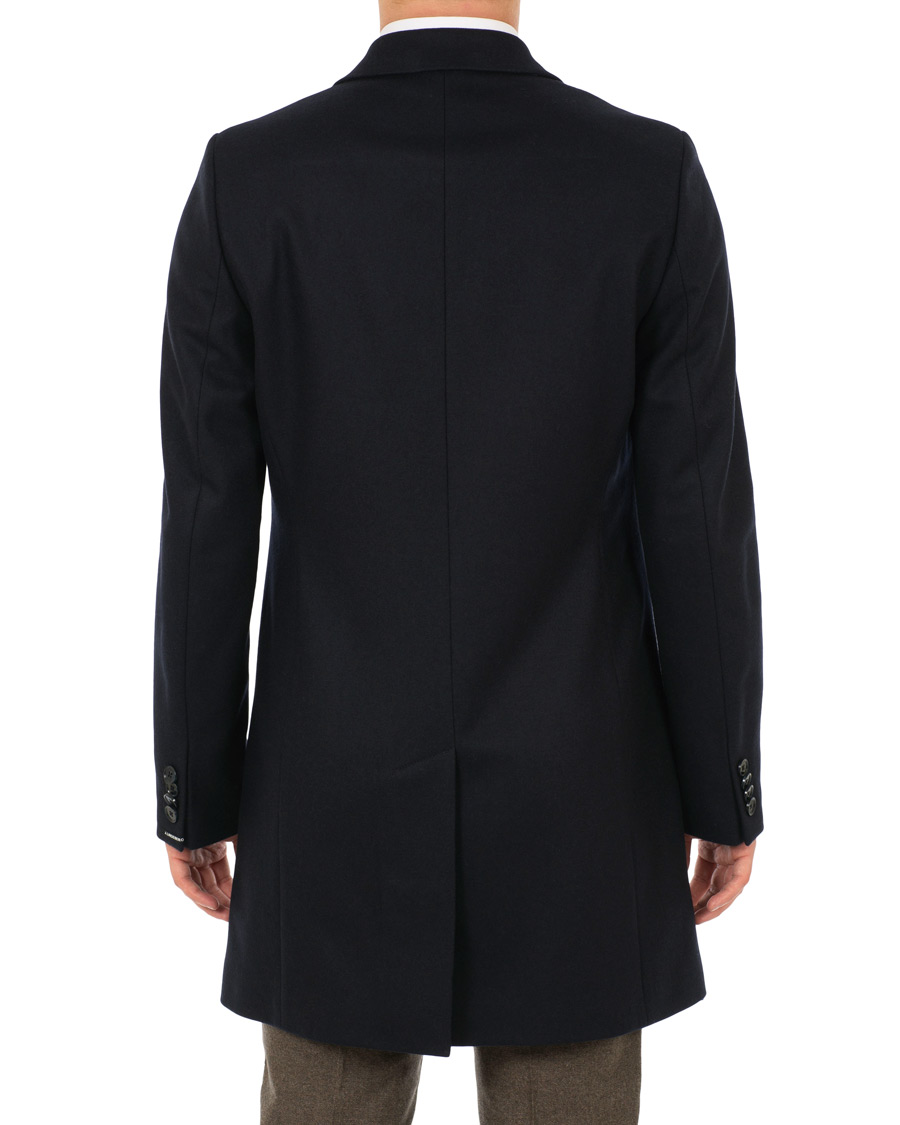 Herren | Jacken | J.Lindeberg | Wolger Compact Melton Coat Navy