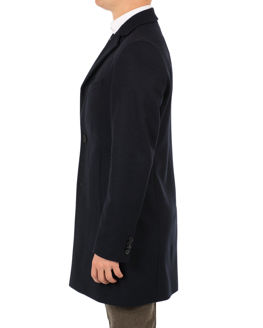 Herren | Jacken | J.Lindeberg | Wolger Compact Melton Coat Navy