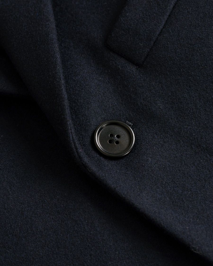 Herren | Jacken | J.Lindeberg | Wolger Compact Melton Coat Navy