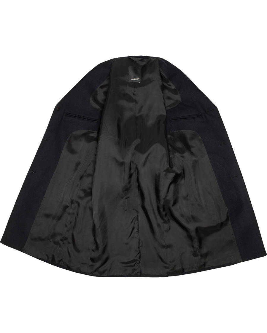 Herren | Jacken | J.Lindeberg | Wolger Compact Melton Coat Navy