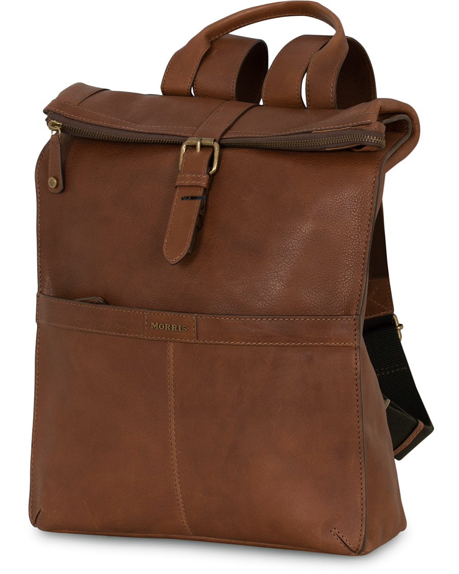 Herren | Taschen | Morris | Leather Backpack Cognac