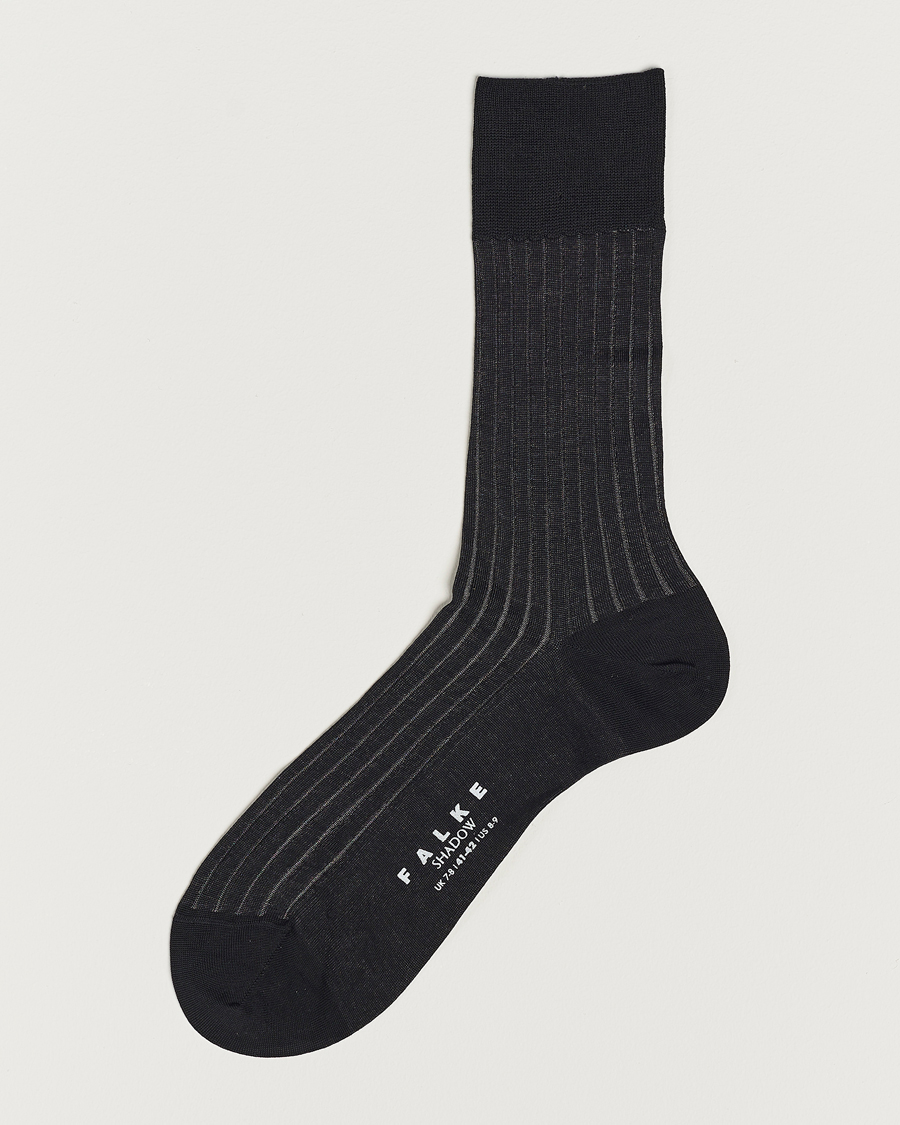 Herren | Unterwäsche | Falke | Shadow Stripe Sock Grey/White