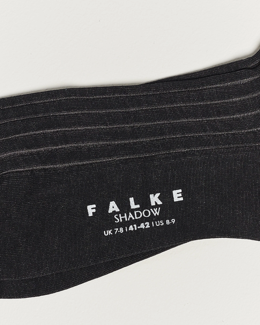Herren |  | Falke | Shadow Stripe Sock Grey/White