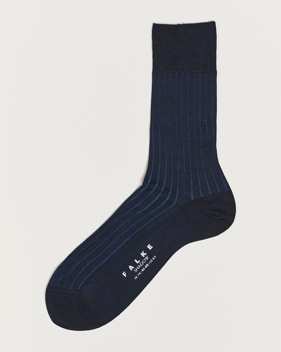 Herren | Unterwäsche | Falke | Shadow Stripe Sock Navy