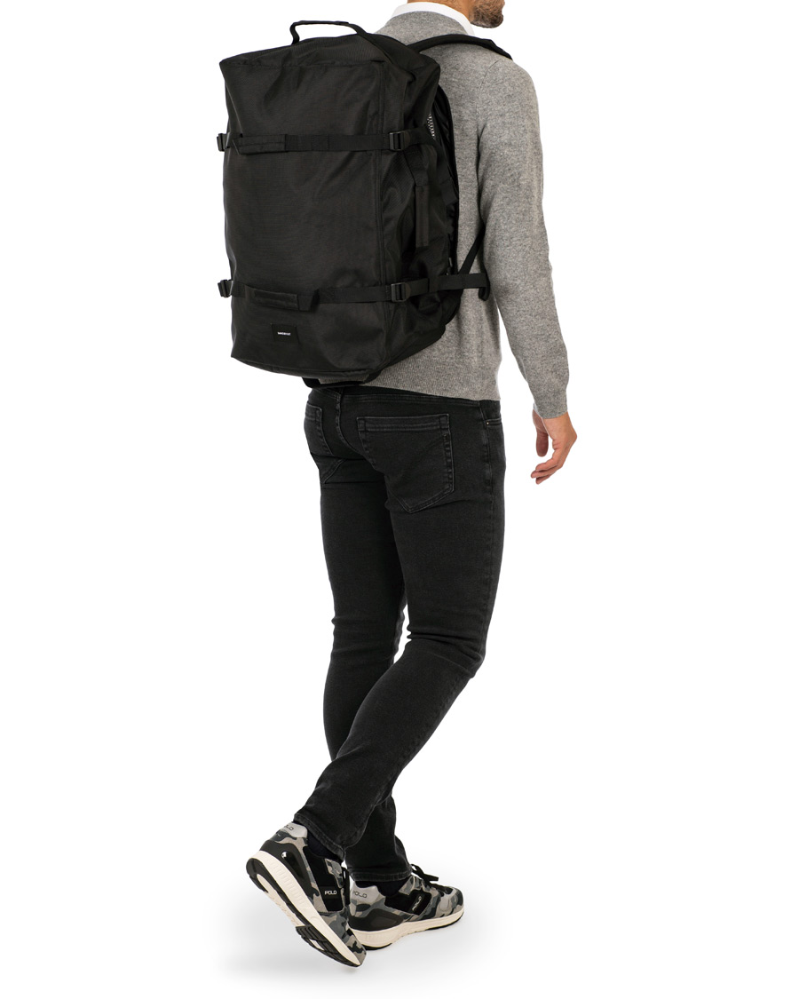 Herren | Taschen | Sandqvist | Zack 100% Recycled Duffelbag Black