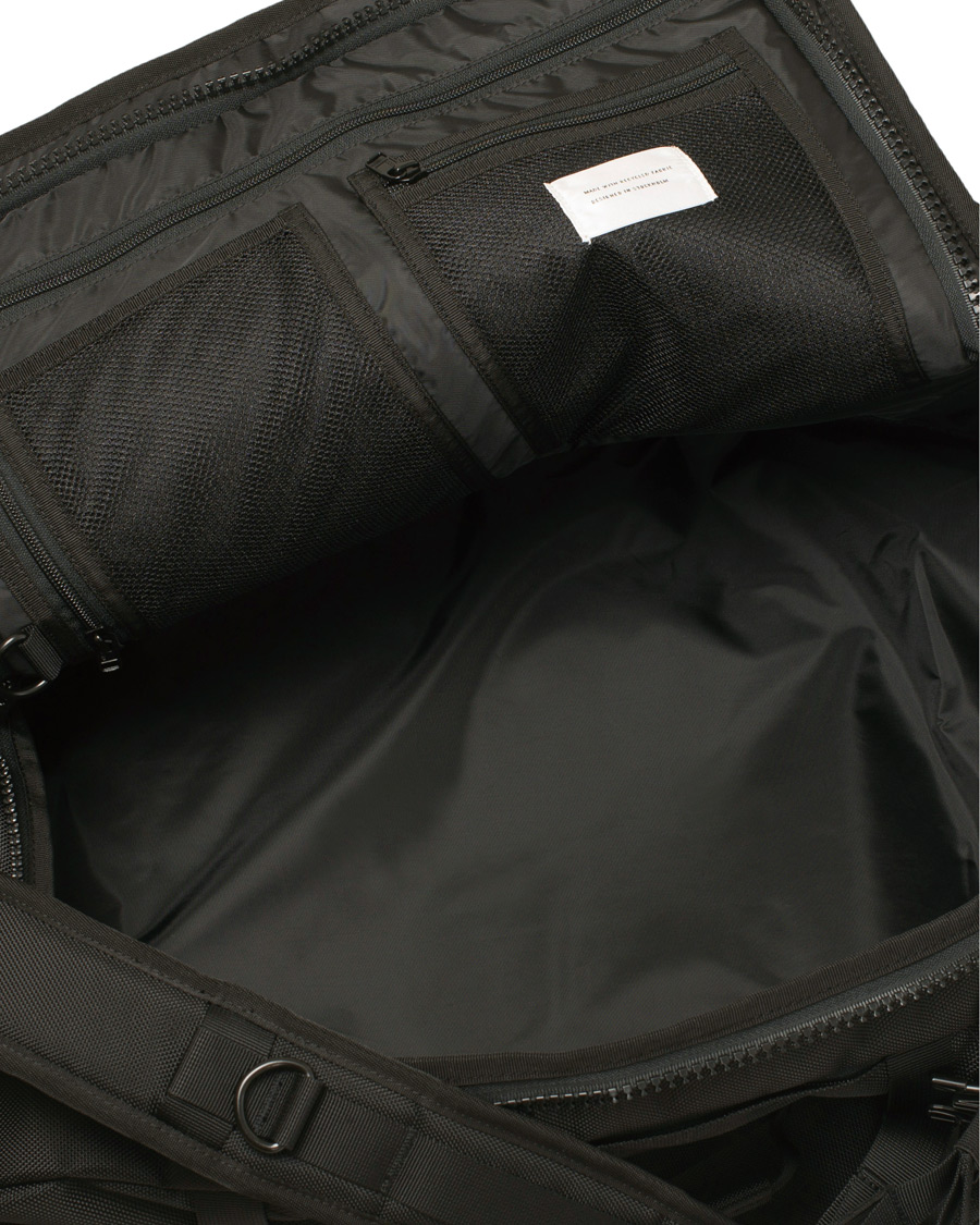 Herren | Taschen | Sandqvist | Zack 100% Recycled Duffelbag Black