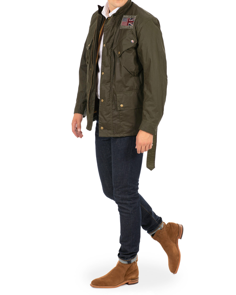 Herren | R.M.Williams Stockmans Jodhpur Boot Saddle Brown Suede | R.M.Williams | Stockmans Jodhpur Boot Saddle Brown Suede