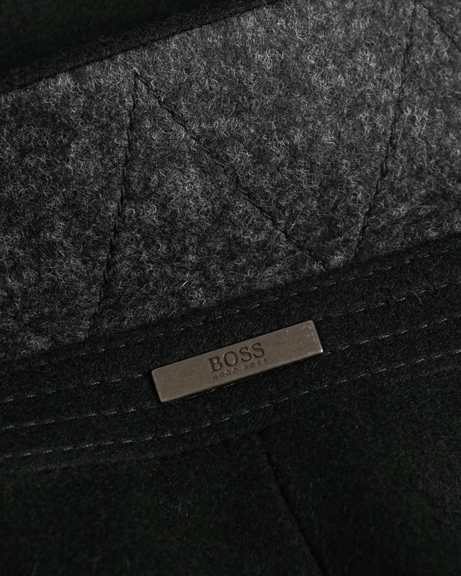 BOSS Nye Wool Cashmere Coat Black bei Care of Carl
