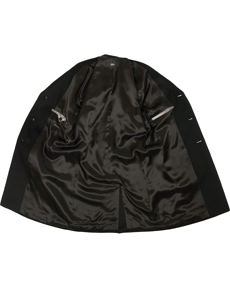 Herren | Jacken | BOSS BLACK | BOSS Nye Wool/Cashmere Coat Black