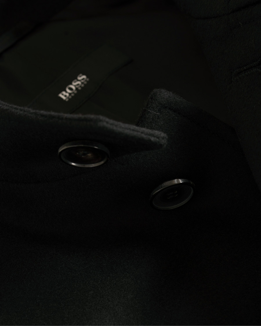 Herren | Jacken | BOSS BLACK | BOSS Sintrax Wool/Cashmere Coat Black