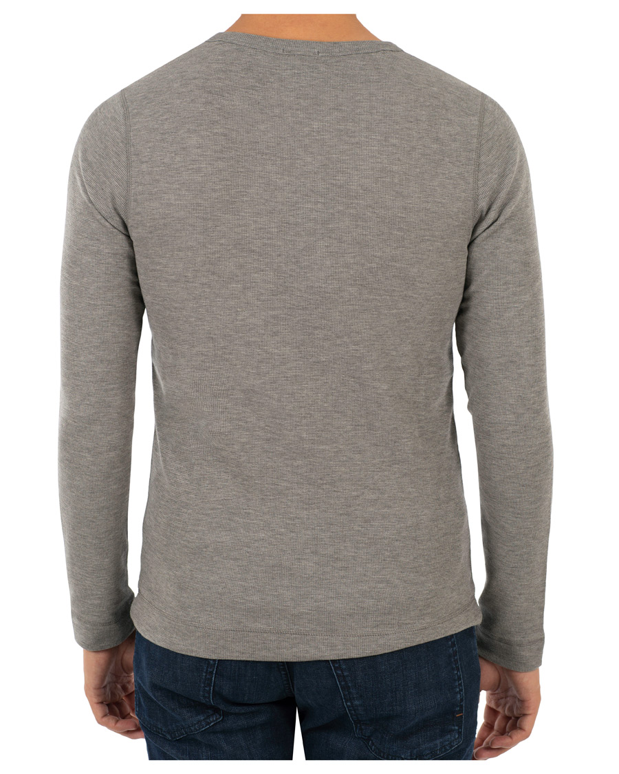 Herren | Pullover | BOSS ORANGE | BOSS Casual Trix Grandpa Sweater Light Grey