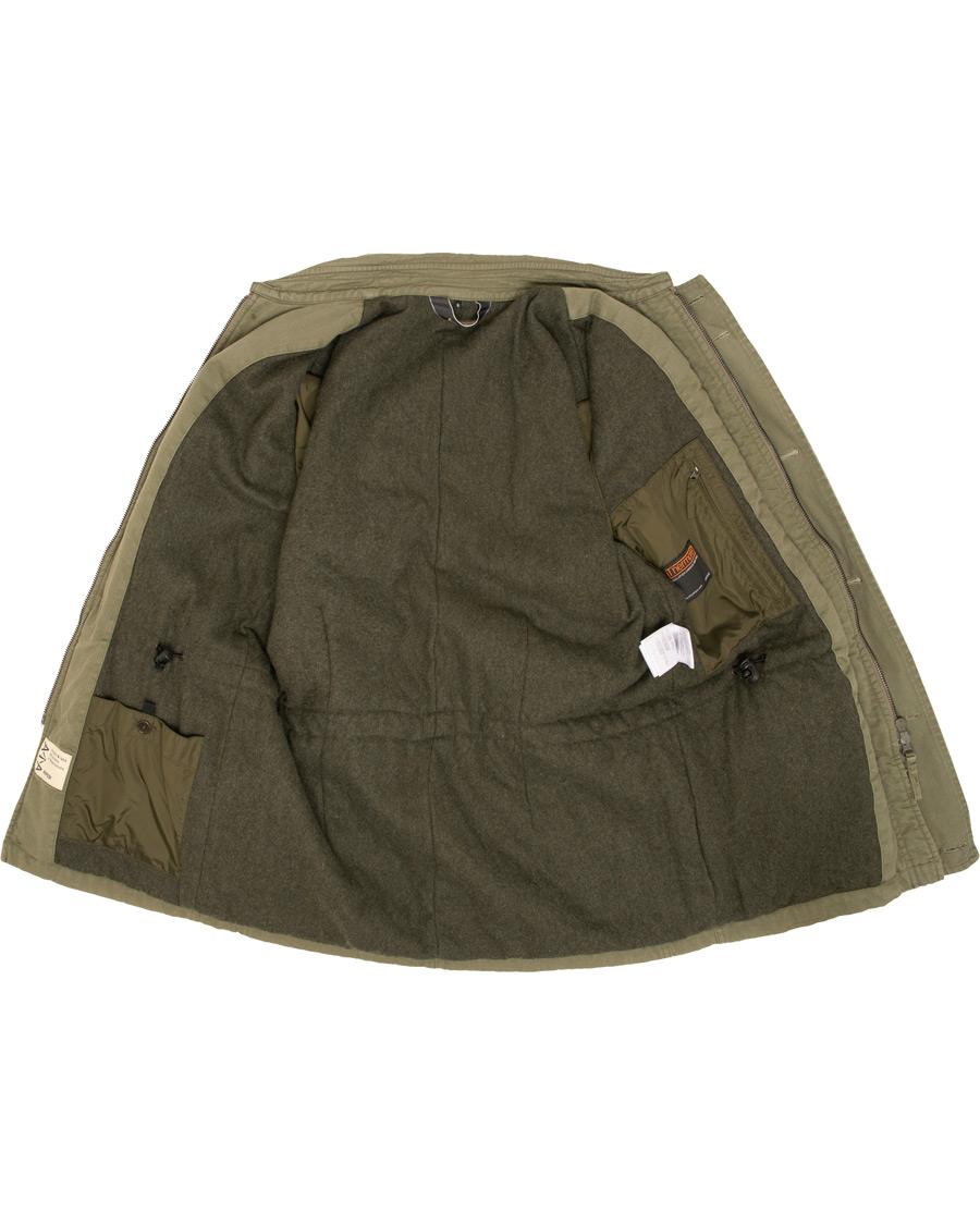 Herren | Jacken | Aspesi | Vancouver Lined Cotton Field Jacket Army Green