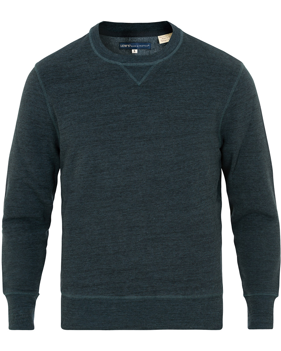 Herren | Pullover | Levi's Made & Crafted | Crewneck Sweatshirt Blueshade Heather