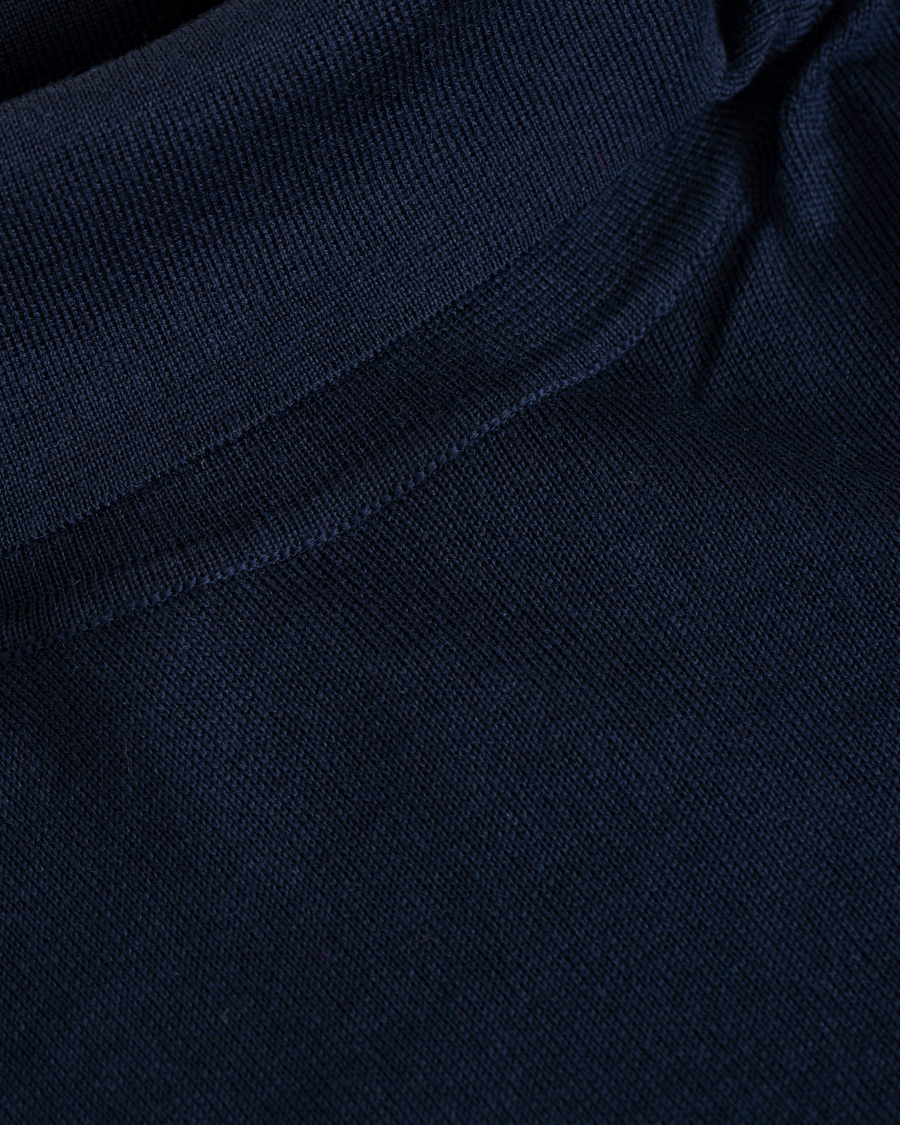 Herren | Pullover | Stenströms | Fine Merino Wool Rollneck Navy