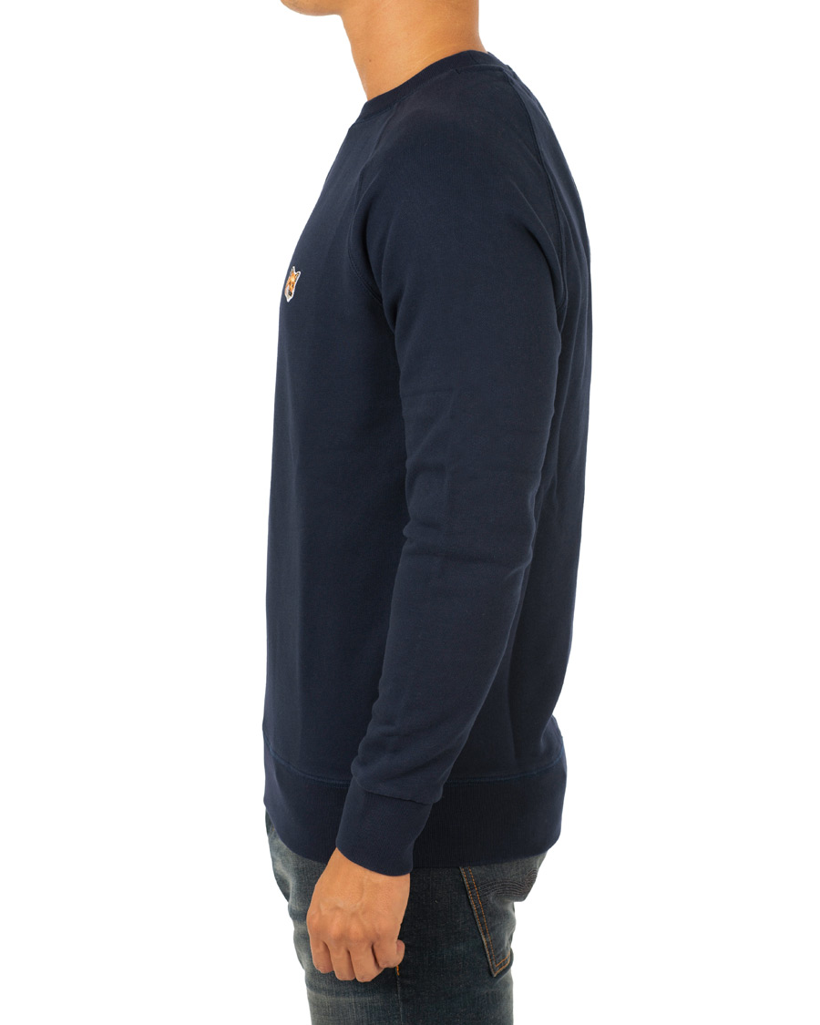 Herren | Pullover | Maison Kitsuné | Sweatshirt Fox Head Patch Navy