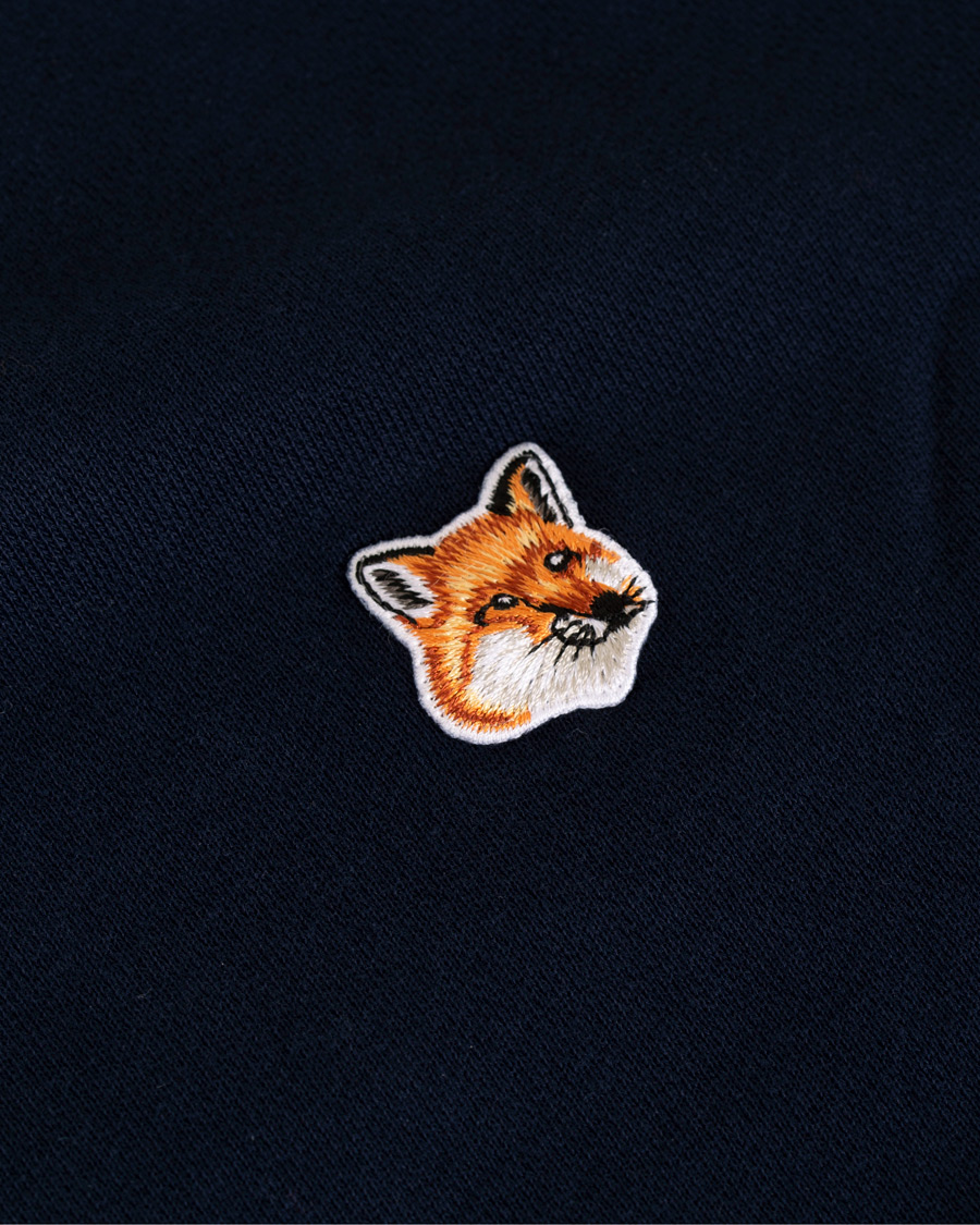 Herren | Pullover | Maison Kitsuné | Sweatshirt Fox Head Patch Navy